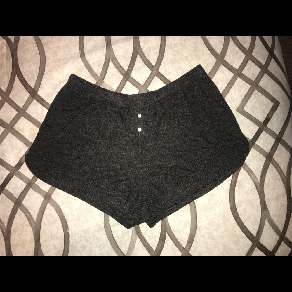 🖤Ribbed/waffle fabric sleep shorts🖤